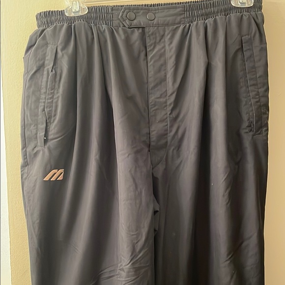 Men's Black XXL Mizuno Performance Golf Rain Pants - Picture 1 of 9